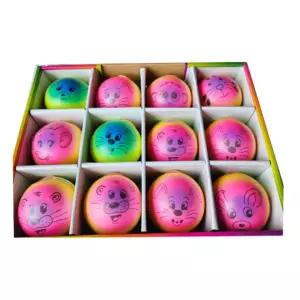 2.레인보우 스퀴시볼 푸쉬업 주물럭 발달놀이 핑거놀이 촉감