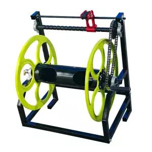 농약 호스릴 권취기 정리기 감는기계 파이프 호스감기 농약줄 분무기 고압 물호스 릴 동력