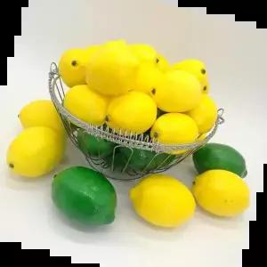 레몬도구 키밍 레몬 과일 촬영 소품 장식 모형 쇼핑몰 홈카페