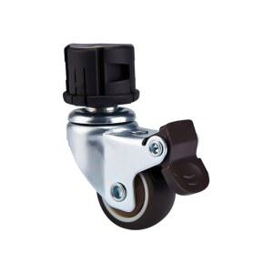 폴딩카트 휴대용 쇼핑 카트 바퀴 다기능 TPR 내마모성 바퀴 금속 프레임 미끄럼 방지 범용 브레이크 스토리지 도구