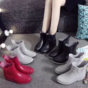 5컬러 여성레인부츠 첼시 캐주얼장화 아웃도어화 레인2N