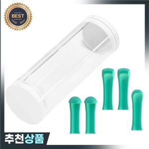 1 실리콘 귀지 제거 스푼 팁 교체  커버 부드러운 클리너  안전한 귀 청소