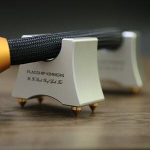 4pcs  케이블 트레이 HIFI 홀드 스피커 전원 와이어 스탠드 피트 스파이크 지원 프레임 알루미늄 후행 패드