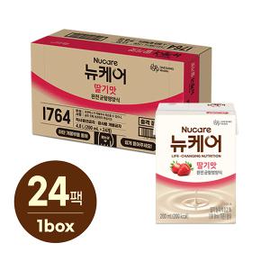 뉴케어 딸기맛 200ml, 24입, 1개