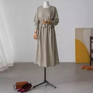 (안나앤모드) A. 르마 스트링 원피스[드레스C1124H01]