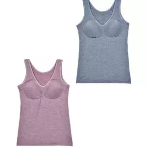 편안하고 착용감 좋은 B컵 브라런닝중년속옷 나시탑 여성 캡내장 엄마 아줌마 노와이어 30대 가벼운 나시