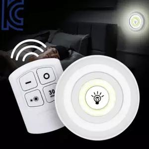 리모콘 무드등 취침등 간접 무선 터치 무드등 원형 센서등 캠핑