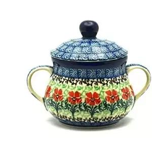 폴란드 도자기 설탕 그릇 - 마라스키노