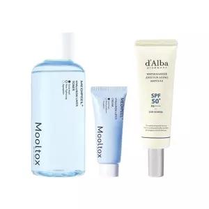 메디필 히알루론산 물톡스 토너 300ml + 20g 세트 + 달바 선앰플 워터 베리어 안티에이징 50ml