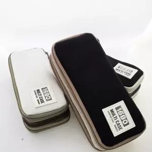 ( )플유 옴니버스 1680 뚜껑 3지퍼 케이스 랜덤 1개 필통 파우치 지퍼 봉제필통 학용품