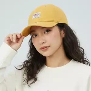 레터링 남녀공용 커플 숏챙 미니멀 앰버캡 남녀공용모자 남성모자