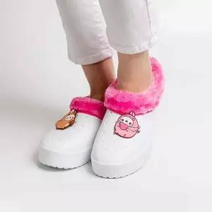 에이블 동물 몰랑이 겨울 실내화