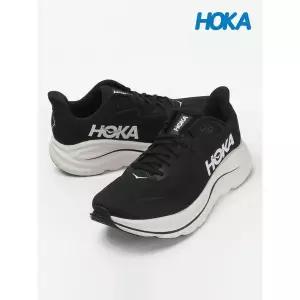[하프클럽/호카오네오네]호카 운동화 클리프톤10 와이드 남성 런닝화 블랙 화이트 1162032-BWHT