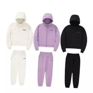 [디스커버리]24FW 할인 여성 크롭 트레이닝 후드집업 자켓/테이퍼드핏 조거팬츠 셋트/셋업 DWTR41044,DW...