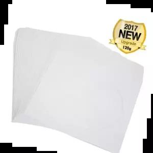 cd 멜로디 CD/DVD용 흰색 종이케이스 ( 100장 ) 120g