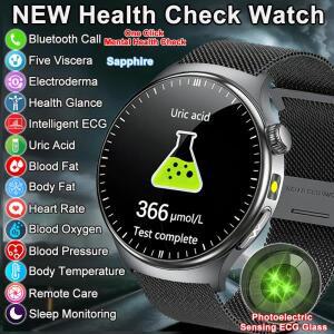 2026년형 신형 간호 건강 레이저 치료 혈압 스마트워치 남성용 심박수 맥박 수면 블루투스 통화 신체 모니