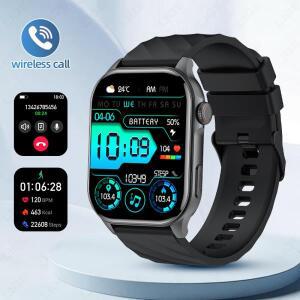 LIGE 남성 여성을위한 새로운 스마트 시계 2.01 