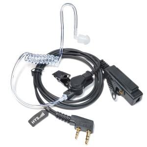 2핀 K 타입 에어 이어피스 음향 튜브 헤드셋  햄 CB 무전기 바오펑호환 BF-888S UV-5R 켄우드호환 호환