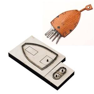 맞춤형 자동차 키 가방 체인  가죽 펜던트 나이프 금형