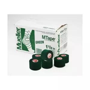 뮬러 M테이프 그린 32롤 1박스 MUELLER 130821 MTAPE 면테이프 고정 지지 압박 근육보호 관절보호 테이핑