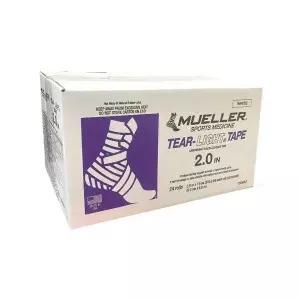 뮬러 티어 라이트 테이프 화이트 5cm x 6.8m 24롤 1박스 MUELLER 130632 근육 관절 통기성 테이핑