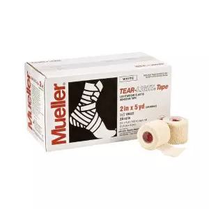 뮬러 티어 라이트 테이프 화이트 5cm x 4.5m 24롤 1박스 MUELLER 130622 근육 관절 통기성 테이핑