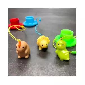 루미나D 파크골프티 공룡티팡 티걸이 실리콘티 포함 가정용 주방용