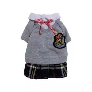 루미나D 강아지 교복 유니폼 티셔츠 원피스 애견 커플옷 가정용 주방용