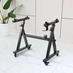 SET2 키보드 거치대 전자피아노 스탠드 블랙 건반