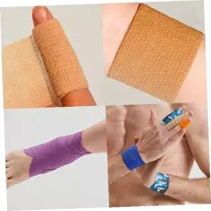 자가 접착 손목 손가락 보호 밴드 스포츠 운동 테이핑  고정 압박 지지대