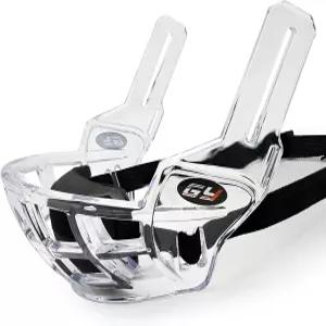 GY 하키 헬멧 페이스 쉴드 케이지 성인 스하키 하프 하부 얼굴 보호 통기성 방해 없이 턱/입술/이빨