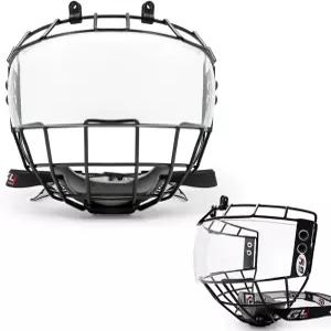 GY 하키 헬멧 케이지 페이스 쉴드 프로텍터 콤보 스하키 풀 주니어 및 청소년