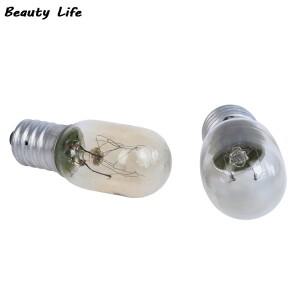 15W High Temperature Oven Bulb 300 Celsi Degree Microwe Light E12/E14/E17 Toaster/Steam 230V 360LM