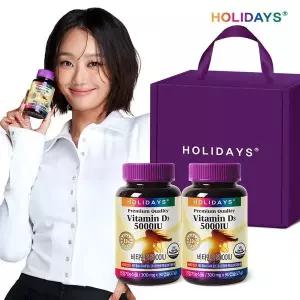 [NS홈쇼핑]비타민D 5000IU 90캡슐 선물세트 (6개월분)[33615905]