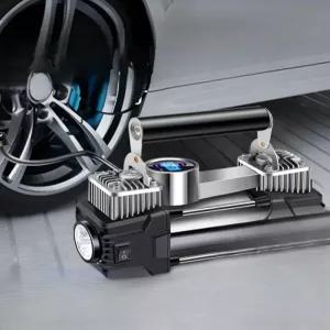 자동차 타이어 컴프레셔 주입기 압축 에어펌프 휴대용 튜브 압축기 공기 펌프 충전식 차량