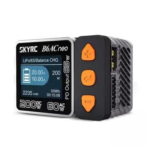 SkyRC B6ACneo 밸런싱 충전기 DC200W AC60W 소량 휴대용