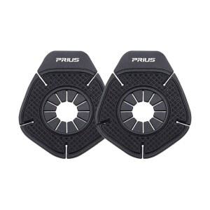 프리우스 전용 와이퍼 홀 커버 PRIUS 로고가 새겨진 프로텍터 낙엽 방지 60계 50계 40계 30계 20계 대응 실리콘 소재 구멍 보호 우수한 내구성 방진 패드 자동차 용품 편리한 생활용품 2매 세트 블랙,
