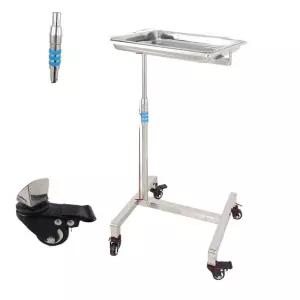 병원용 트레이 이동식 칸막이 웨건 선반 작업대 스테인레스 병원용트레이