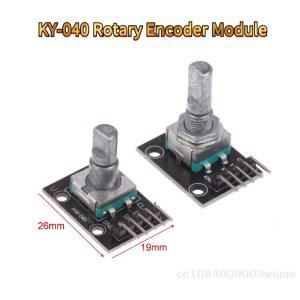 KY 040 증분형 엔코더 센서 보드 360도 모듈 회전 브레이크아웃 스위치가 있는 노브