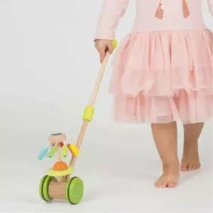 돌아기 회전바람개비 밀대 걸음마보조기 오감발달 IQ