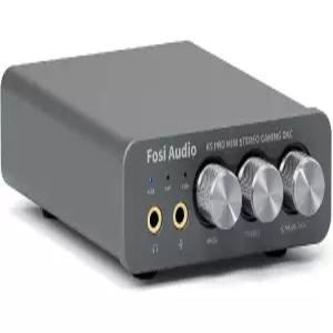 Fosi 오디오 K5 프로 게이밍 DAC 헤드폰 앰프 미니 하이파이