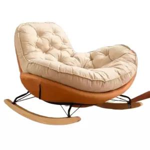 좌식 흔들의자 낮은 쿠션 체어 편안한 소파 독서 휴식 베란다 거실 의자