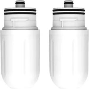 변기용 비데 부착 2팩 필터 포함 초슬림 비전기식 자가 청소 이중 노즐 위생 변기 염소 제거 압력 조절