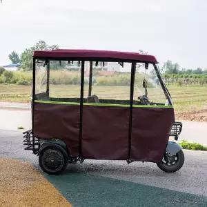 캐노피 전기삼륜차 밀폐형 골프카트 전동스쿠터 지붕 차양 3륜 오토바이