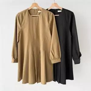 [하프클럽/셀러허브_여성트랜드패션]여성 봄 데이트룩 라운드넥 결혼식 미