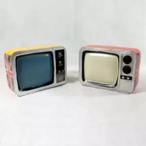 [문구] 어린이 저금통 미니 티비 형상 소품 금고 아동 용돈 저축통