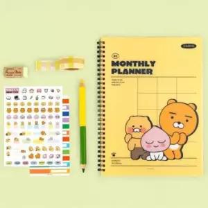 [문구] B5 플래너 스케줄 정리표 다이어리 계획서 월간 일정 관리