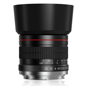[미국배송] 85MM F1.8 초상 렌즈 - 캐논용 EF 렌즈 캐논 EOS 레벨 T8I T7I T6S T6I SL3 90D 80D 77D EOS-1D X MARK III /II 5D IV 6D II 등 (EF 마운트)