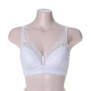 [갤러리아] [비비안]노와이어 레이스풀컵 몰드브라 BR6839/VIO