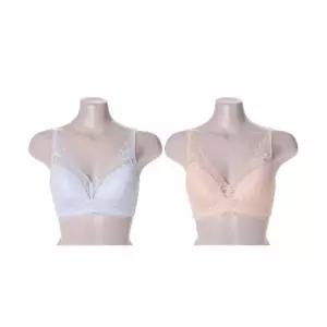 [갤러리아] [비비안]노와이어 레이스풀컵 몰드브라 BR6839/2C